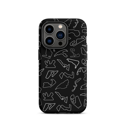 F1 2024 Circuits iPhone 14 pro case