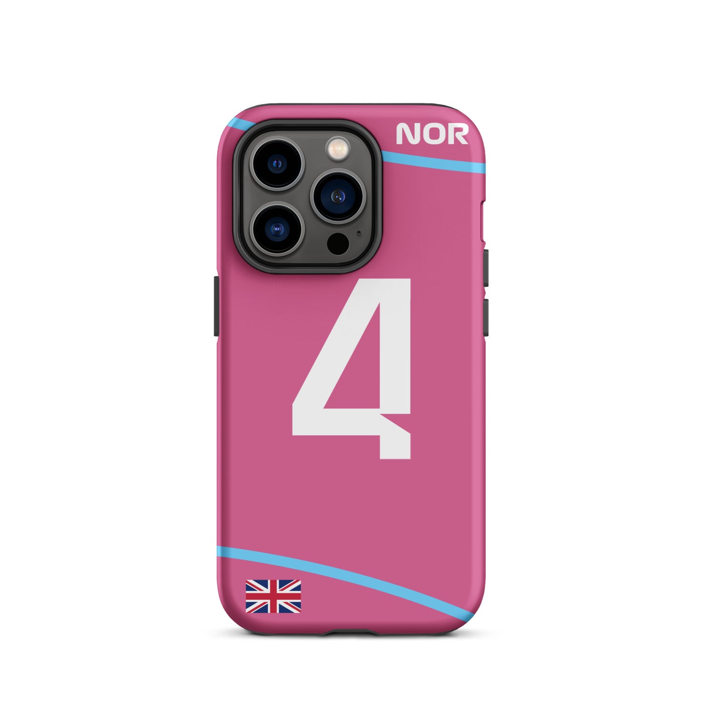 Lando Norris Miami GP Tough iPhone 14 pro matte case