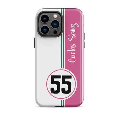 Carlos Sainz Miami Tough iPhone 14 pro max matte case