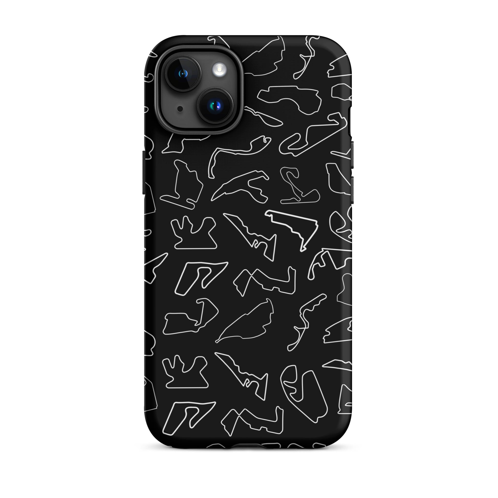 F1 2024 Circuits iPhone 15 plus case