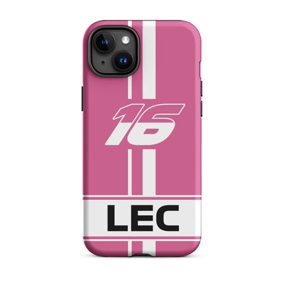 Charles Leclerc Miami GP Though iPhone 15 plus matte case