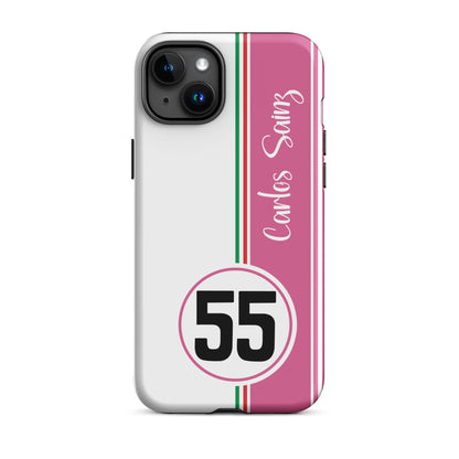 Carlos Sainz Miami Tough iPhone 15 plus matte case