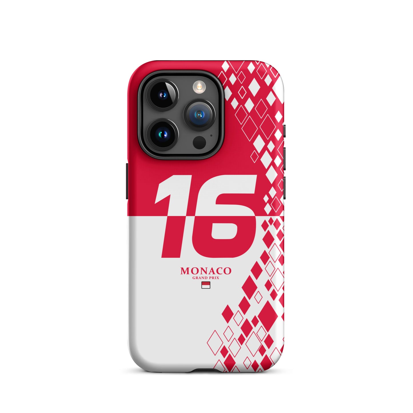 Charles Leclerc 16 Monaco iPhone 15 pro matte case