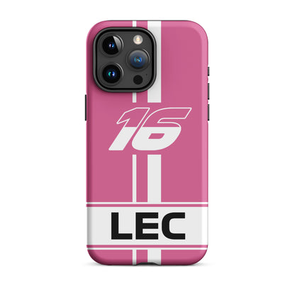 Charles Leclerc Miami GP Though iPhone 15 pro max matte case