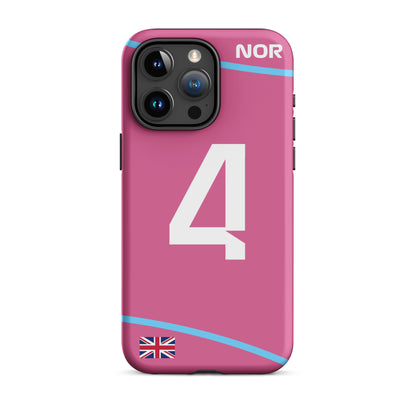 Lando Norris Miami GP Tough iPhone 15 pro max matte case