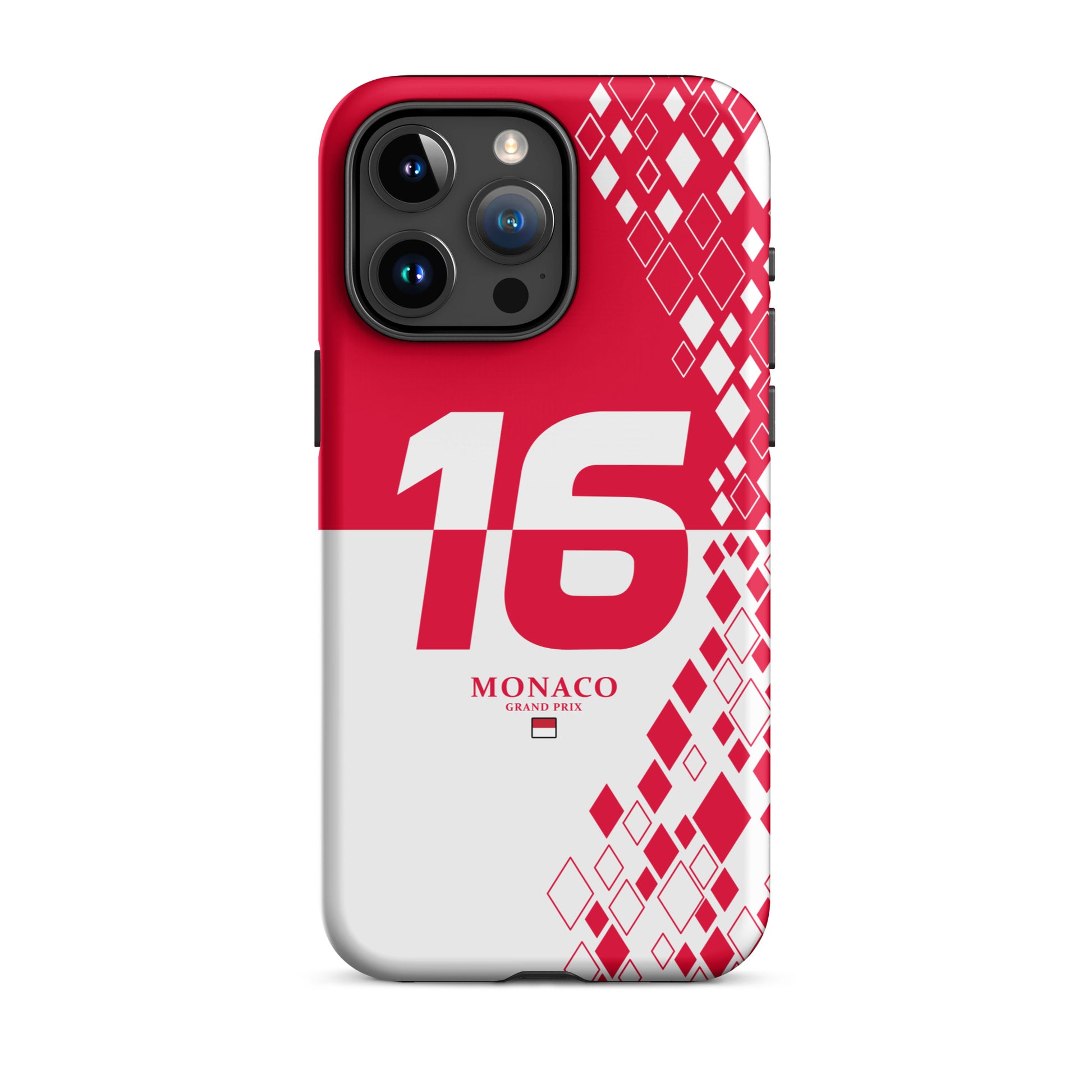 Charles Leclerc 16 Monaco iPhone 15 pro max matte case