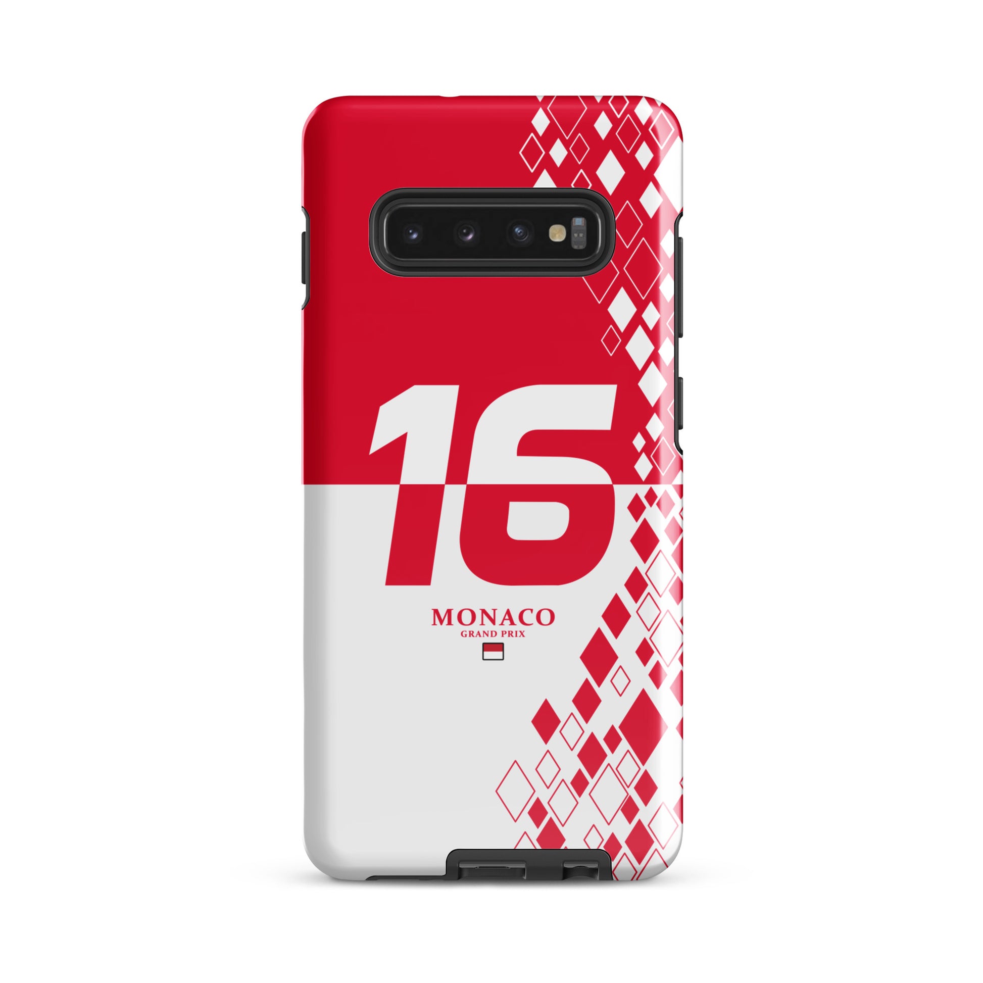 Charles Leclerc 16 Monaco Tough Samsung s10 Case