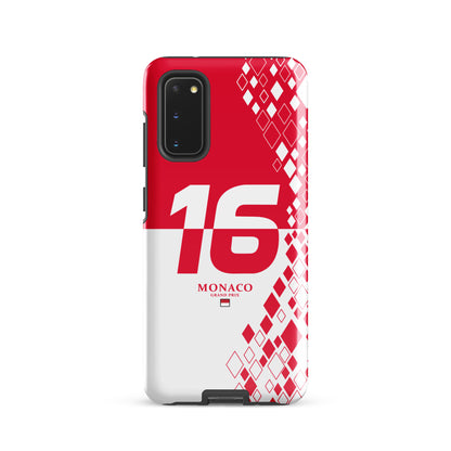 Charles Leclerc 16 Monaco Tough Samsung s20 Case