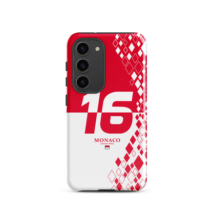 Charles Leclerc 16 Monaco Tough Samsung s23 Case