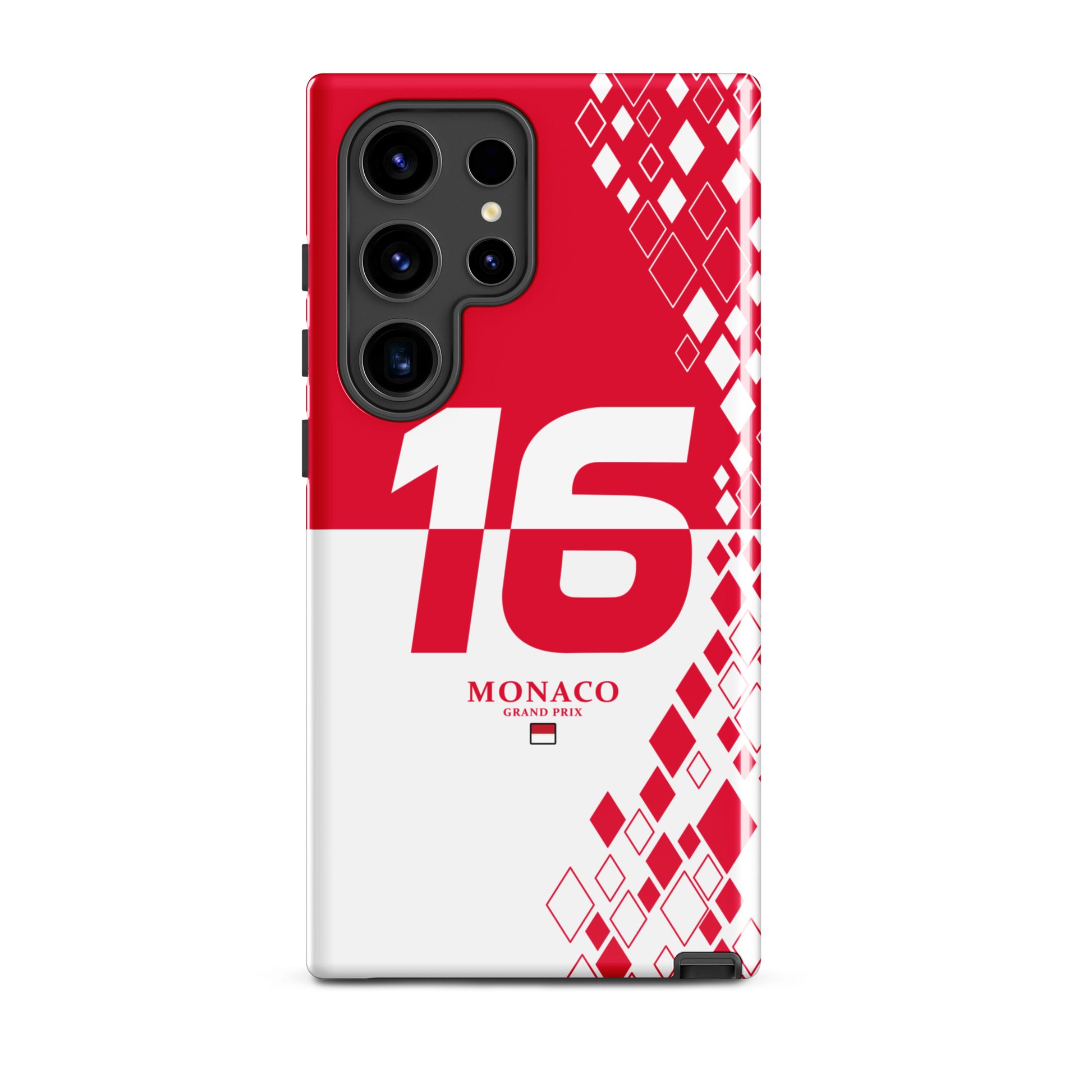 Charles Leclerc 16 Monaco Tough Samsung s24 case