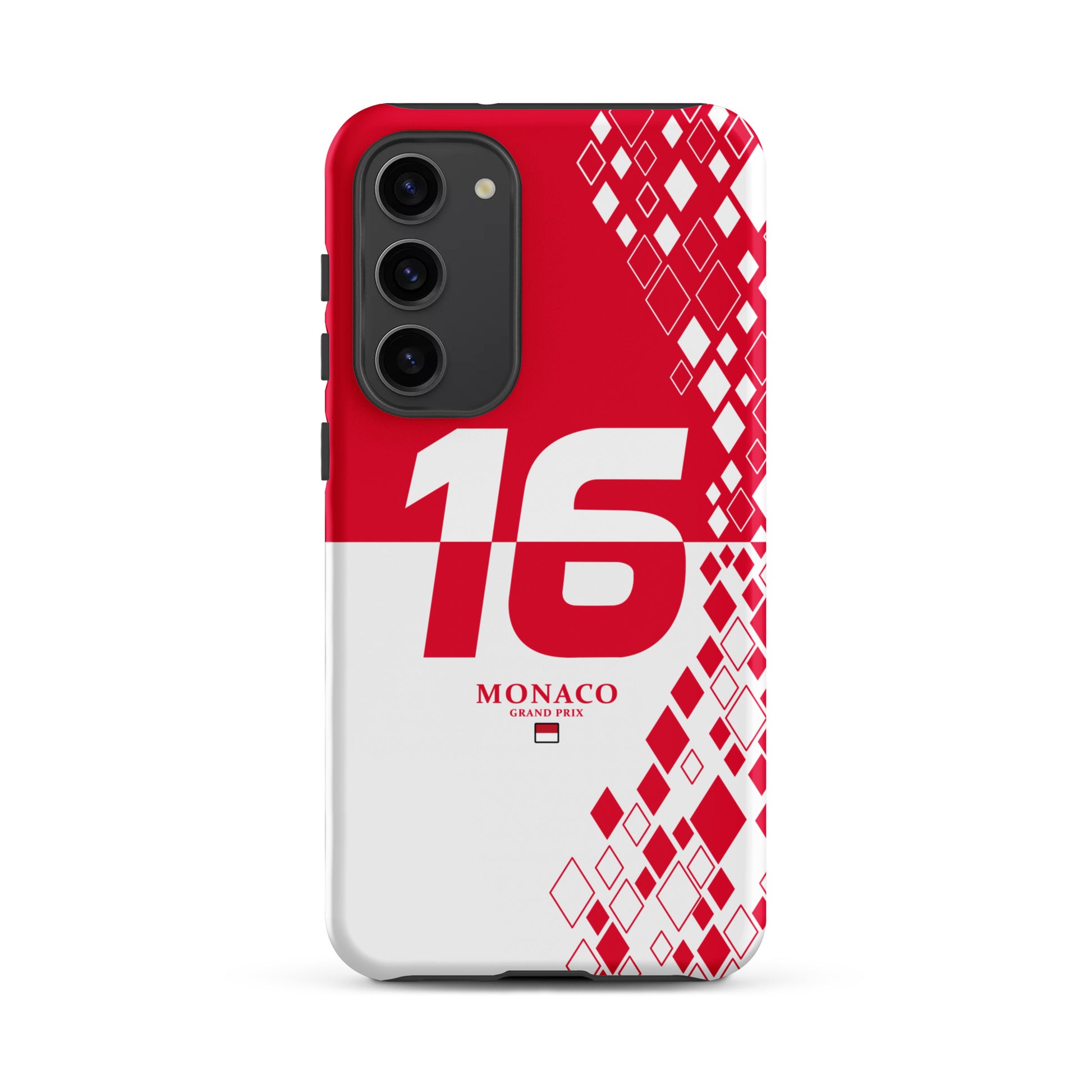 Charles Leclerc 16 Monaco Tough Samsung s23 plus Case