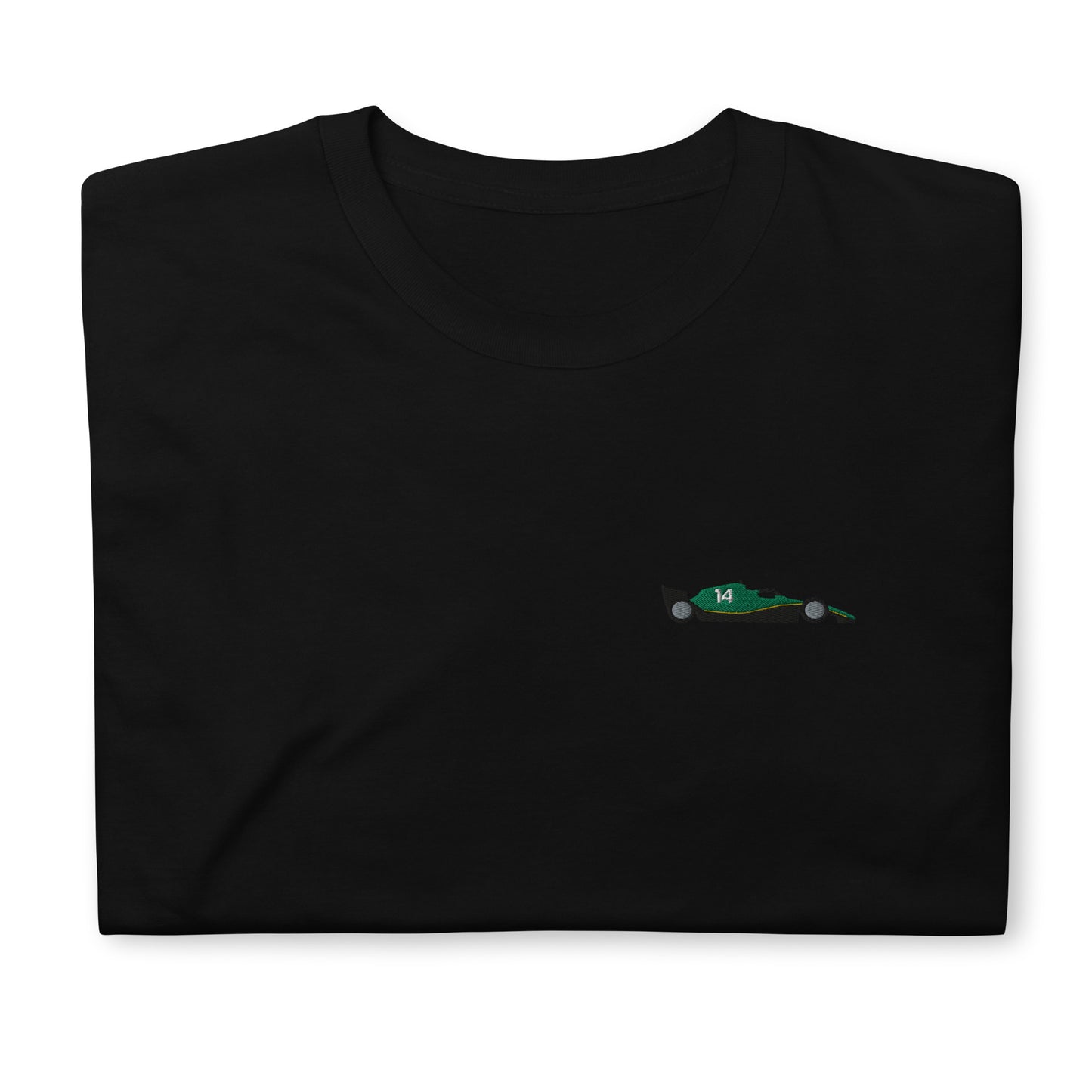 Embroidered Aston Martin F1 2023 Unisex T-Shirt Black