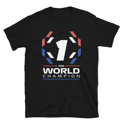 Max Verstappen World Champion 2022 Unisex T-Shirt Black