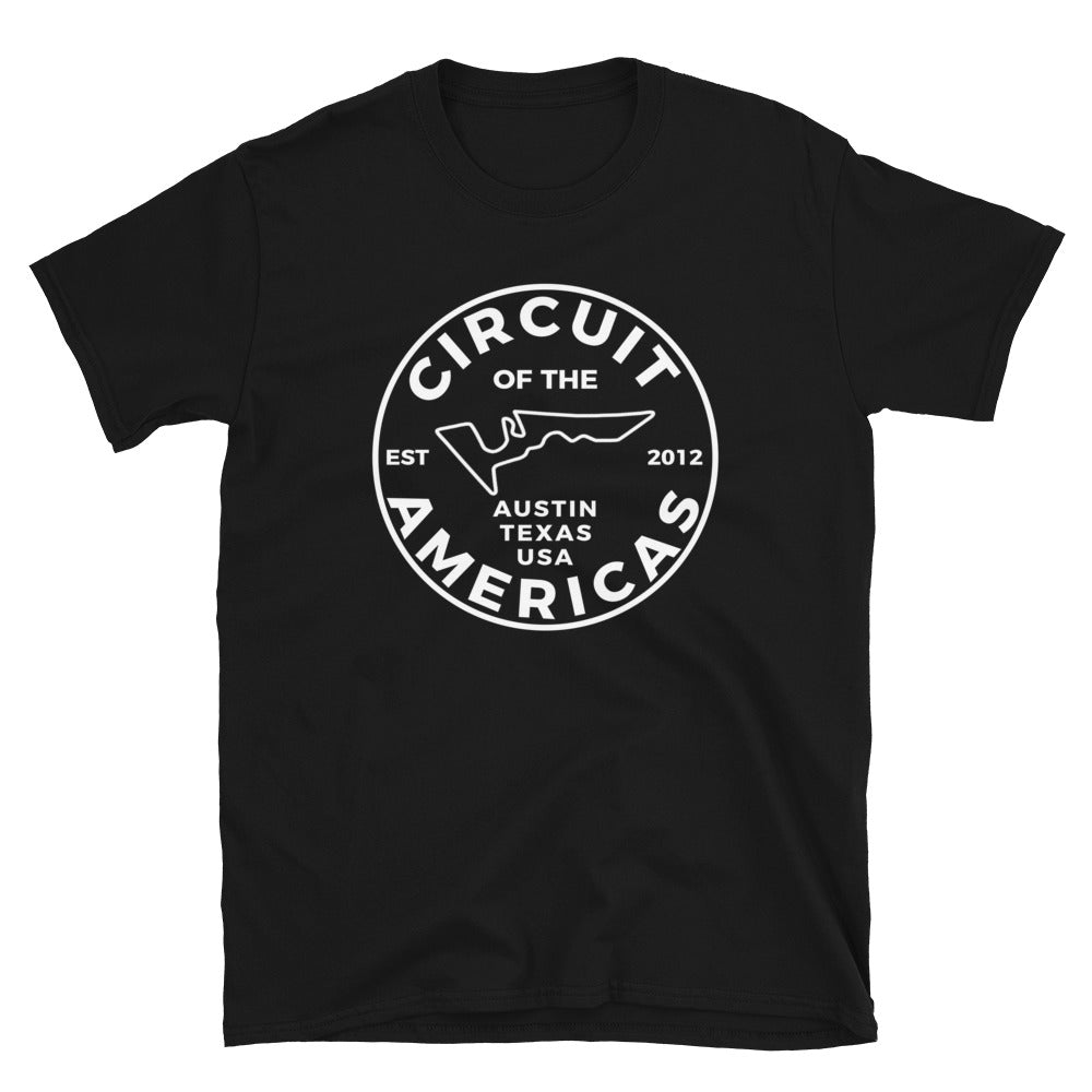 Circuit of the americas t-shirt black