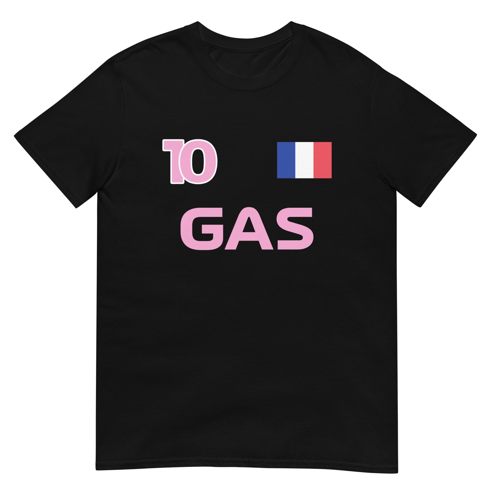 Gasly Alpine Unisex T-Shirt black