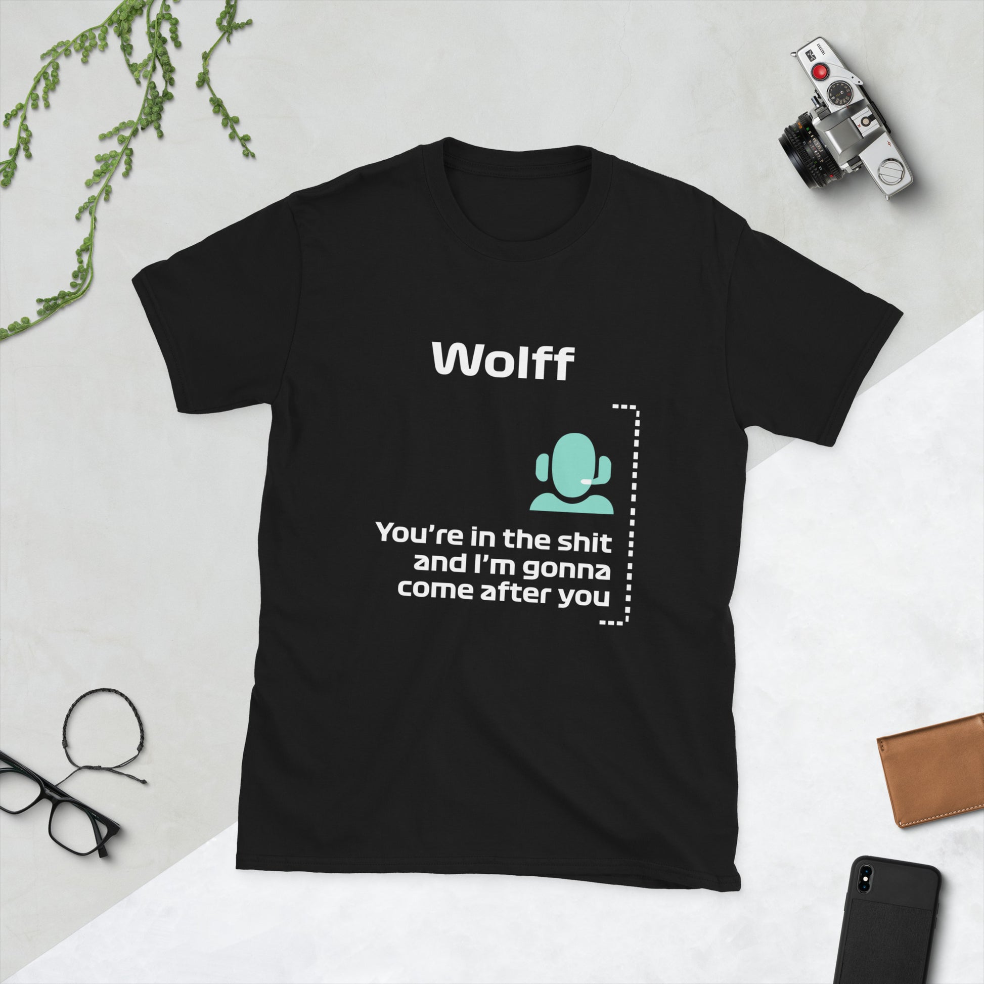 Toto Wolff I'm Coming After You T-Shirt black