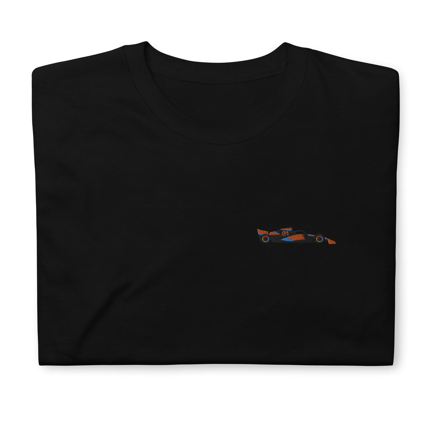 Oscar Piastri Embroidered McLaren Car T-Shirt black