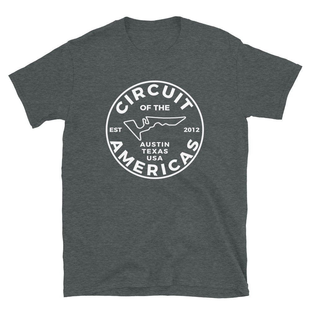 Circuit of the americas t-shirt dark heather