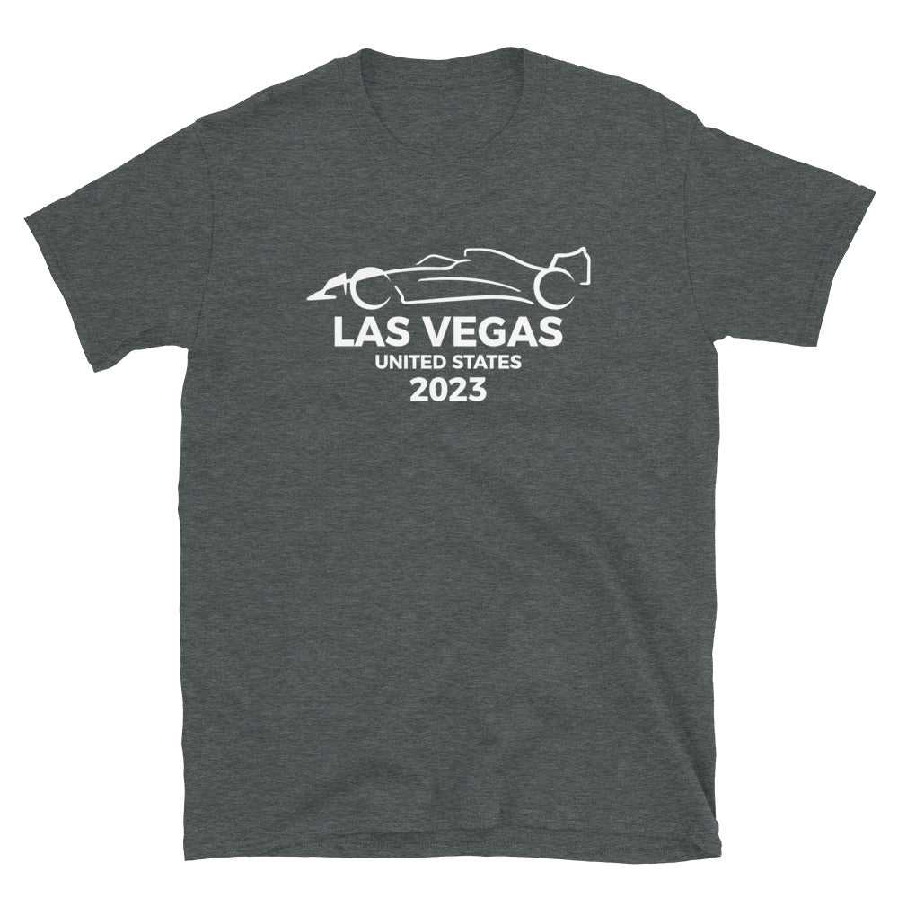 las vegas united states unisex t-shirt dark heather