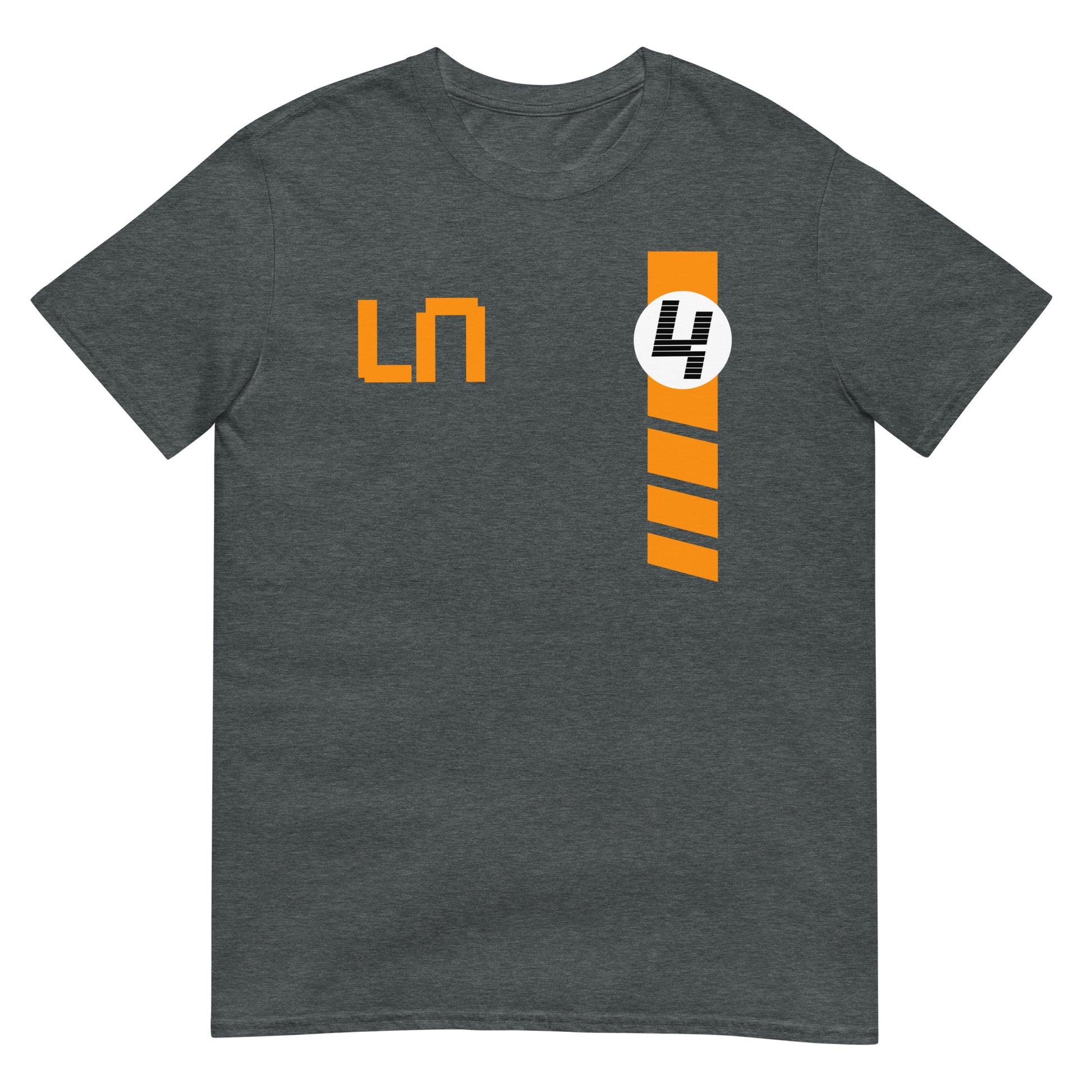 Lando Norris McLaren Unisex T-Shirt dark heather