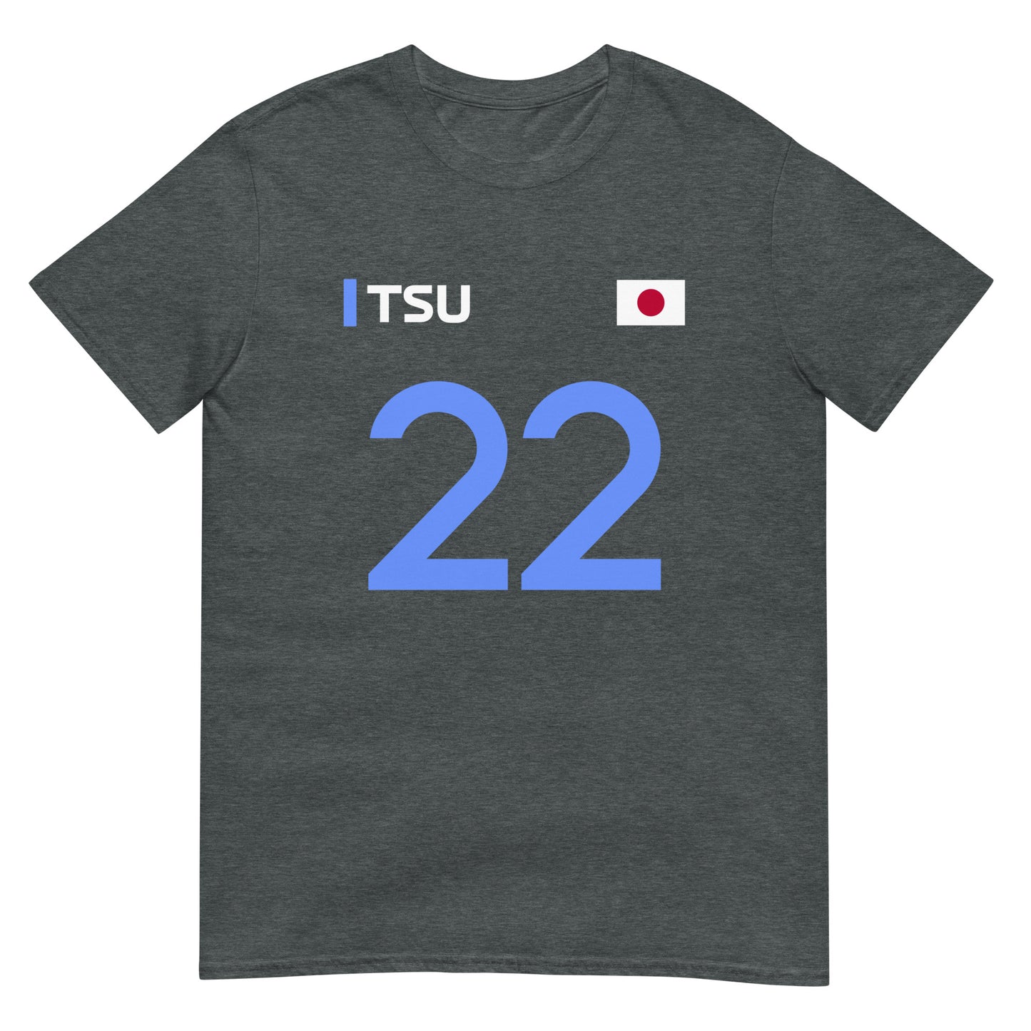 Yuki Tsunoda AlphaTauri Unisex T-Shirt dark heather