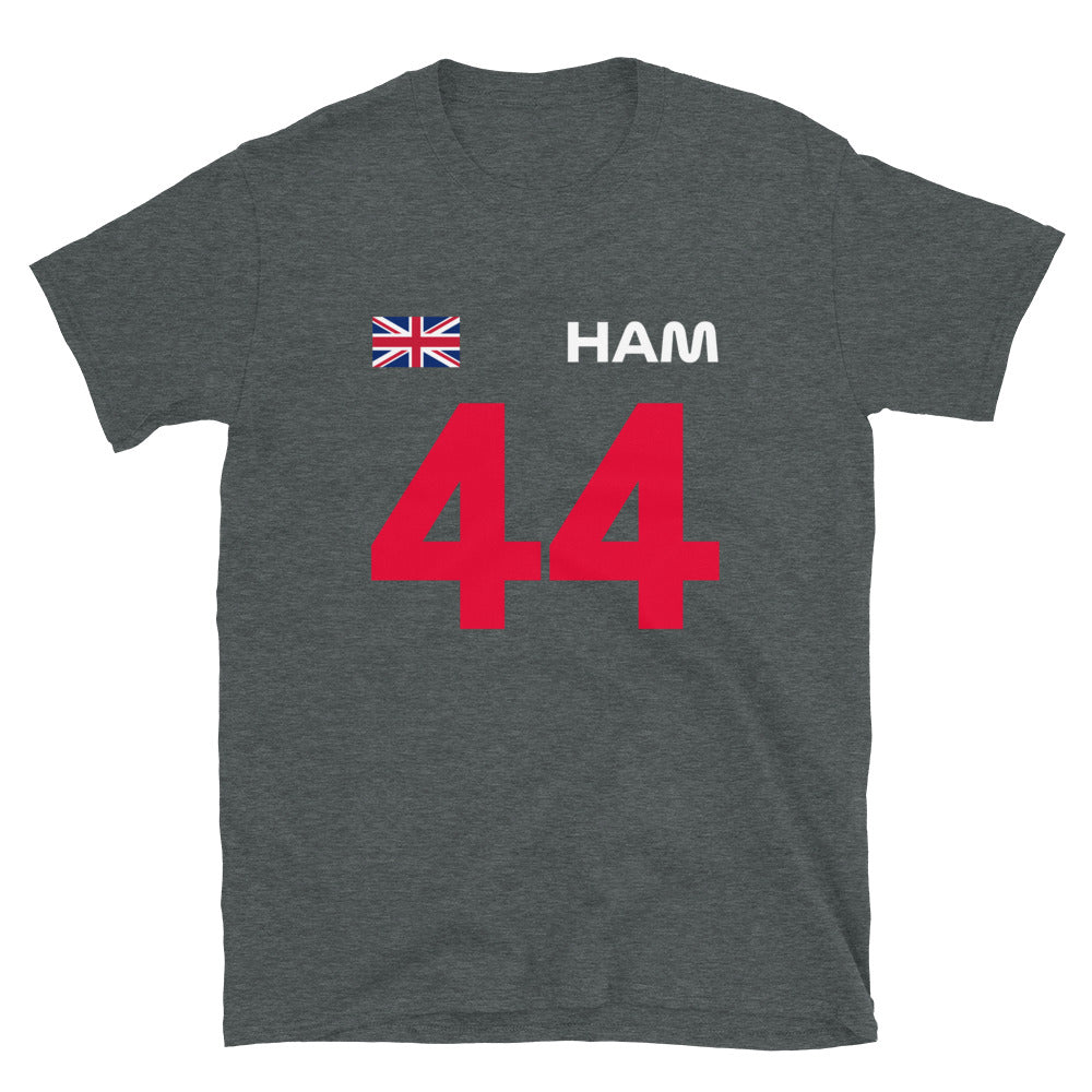 Lewis Hamilton Ferrari T-Shirt dark heather