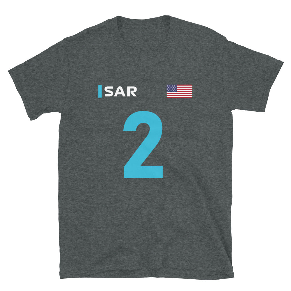 Logan Sargeant 2 USA Unisex T-Shirt dark heather