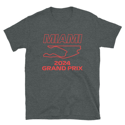 Miami 2024 Grand Prix T-Shirt dark heather