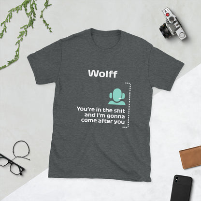 Toto Wolff I'm Coming After You T-Shirt dark heather