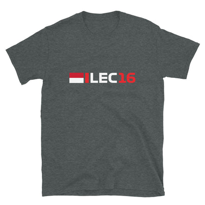 Charles Leclerc 16 Monaco T-Shirt dark heather