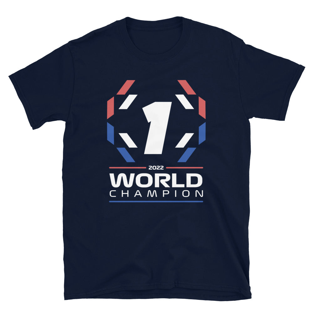Max Verstappen World Champion 2022 Unisex T-Shirt Navy