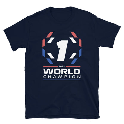 Max Verstappen World Champion 2022 Unisex T-Shirt Navy