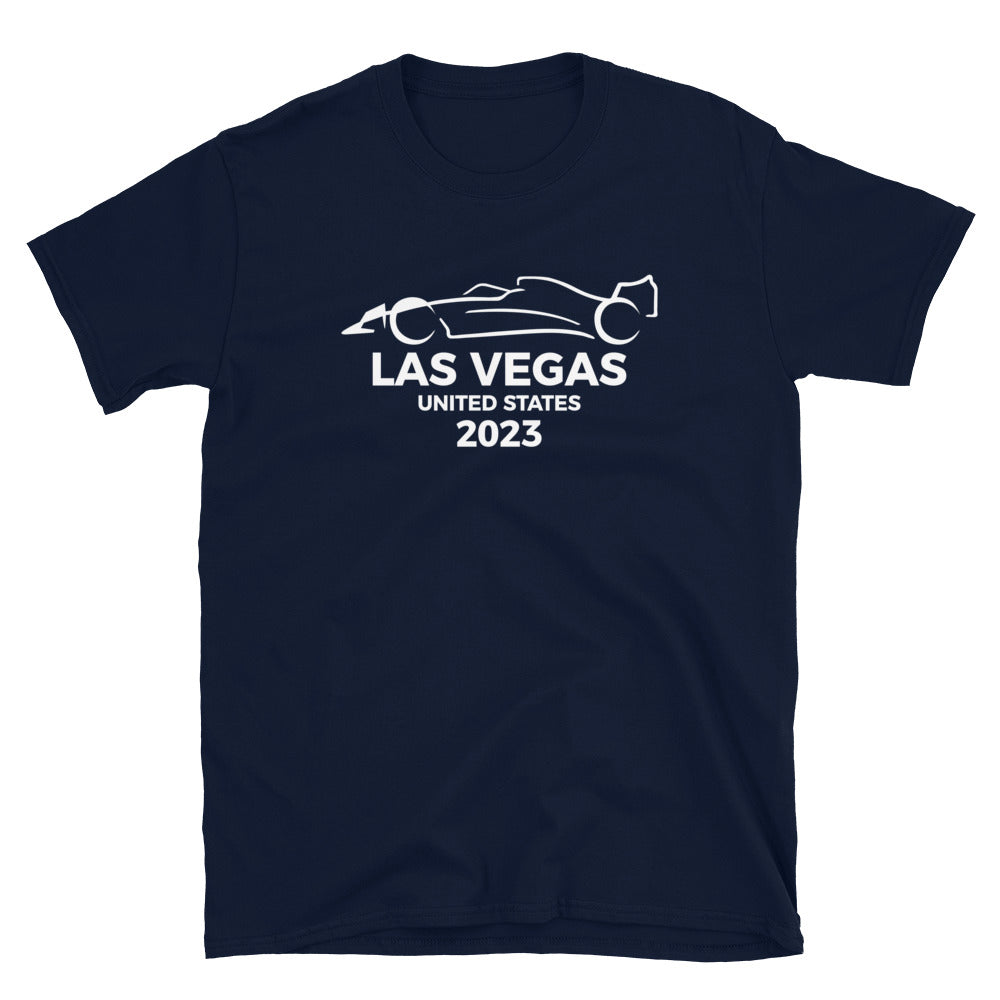 las vegas united states unisex t-shirt navy