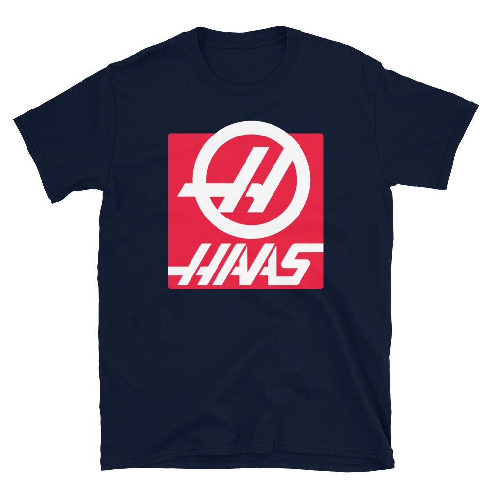 haas f1 t-shirt navy blue