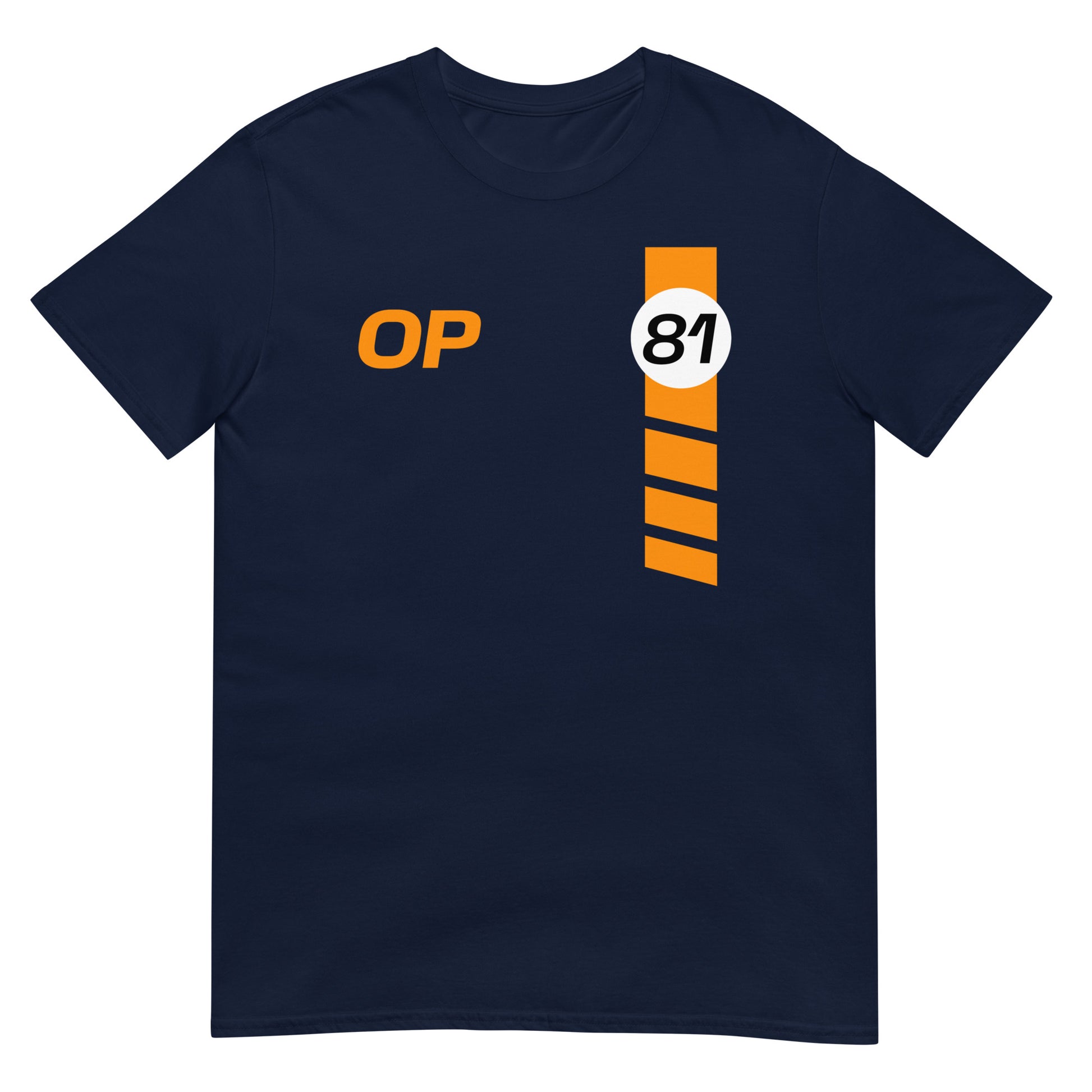Oscar Piastri McLaren Unisex T-Shirt navy blue