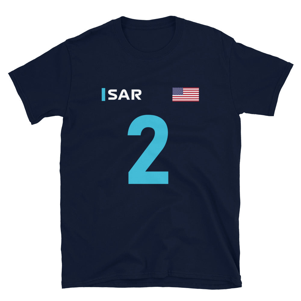 Logan Sargeant 2 USA Unisex T-Shirt navy blue