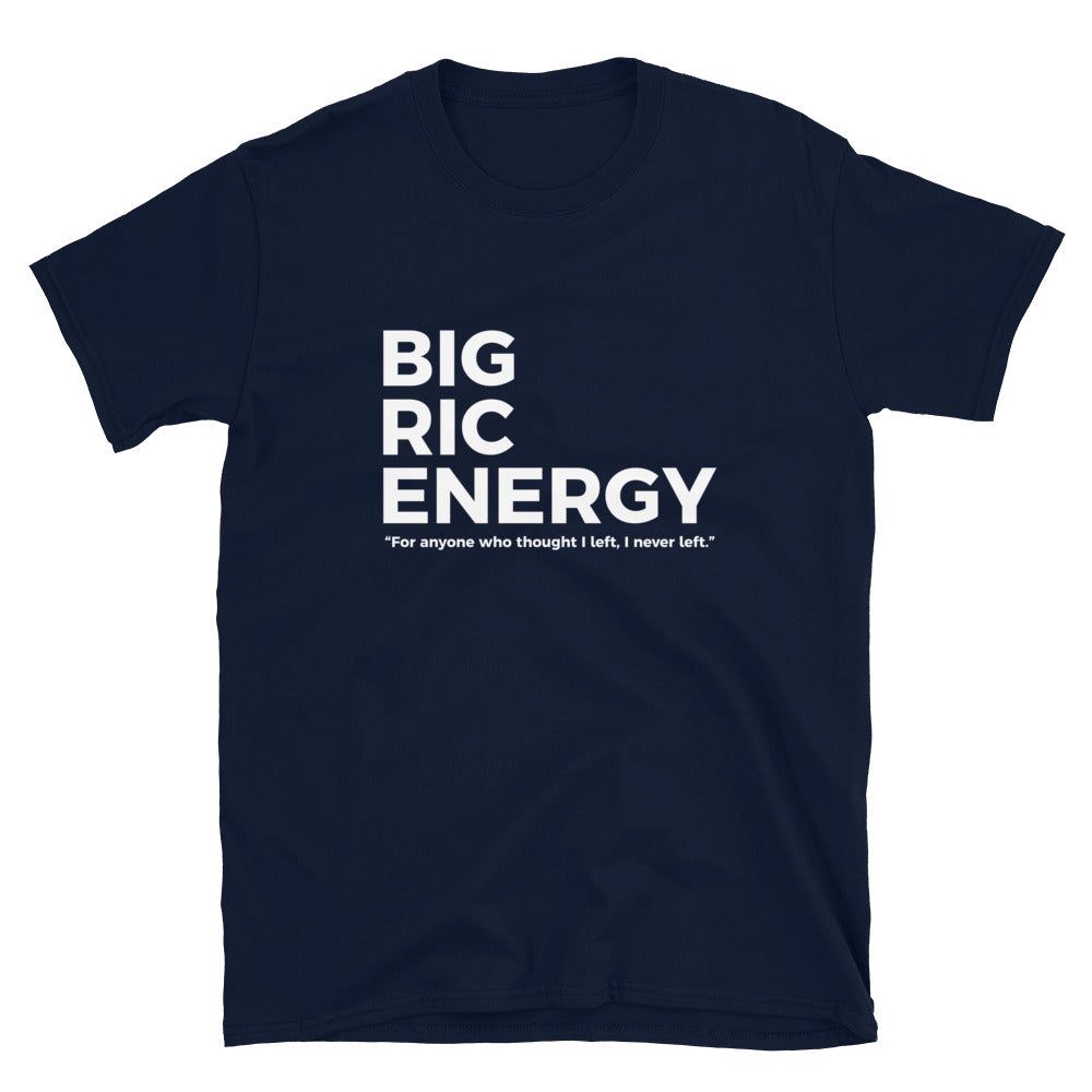 Big Ric Energy T-Shirt navy blue