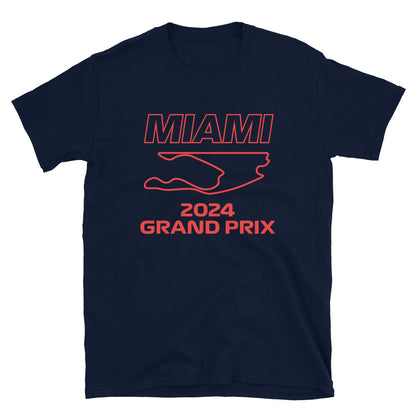 Miami 2024 Grand Prix T-Shirt navy