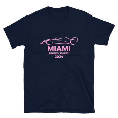 Miami USA 2024 T-Shirt navy