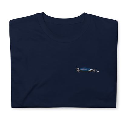 Yuki Tsunoda Embroidered Racing Bulls Car T-Shirt navy