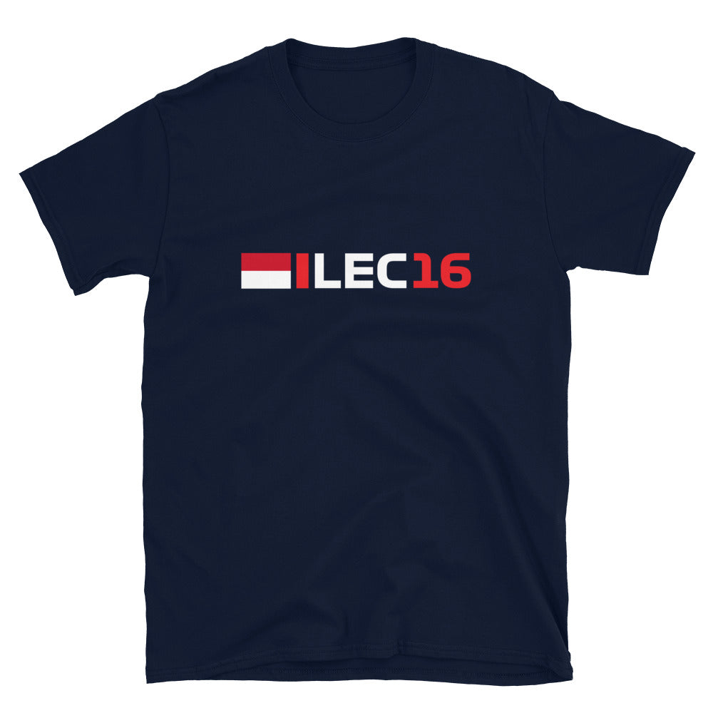 Charles Leclerc 16 Monaco T-Shirt navy 