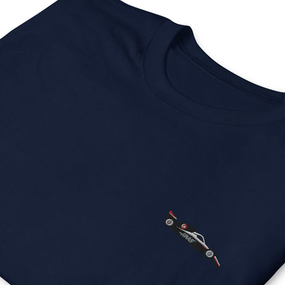 Embroidered Haas F1 2023 Car Unisex T-Shirt Navy