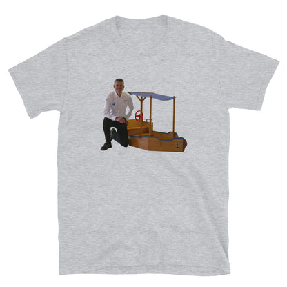 Guenther Steiner Boat Unisex T-Shirt Grey