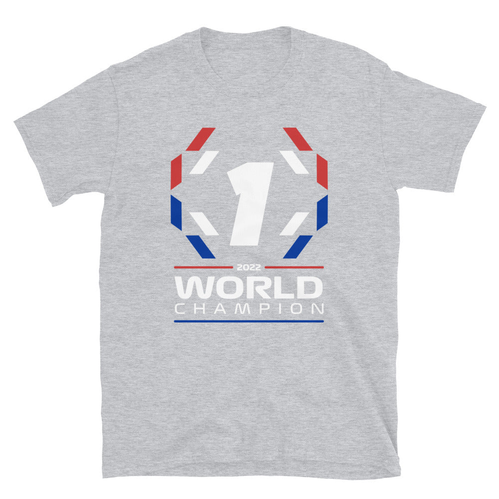 Max Verstappen World Champion 2022 Unisex T-Shirt Sport Grey