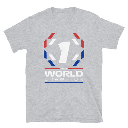 Max Verstappen World Champion 2022 Unisex T-Shirt Sport Grey