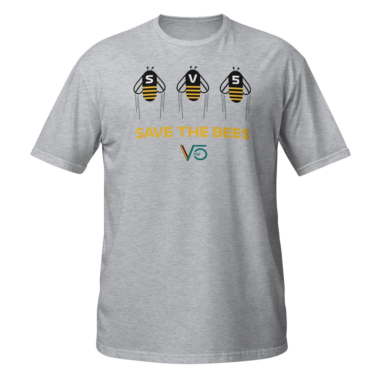 Sebastian Vettel Save The Bees Unisex T-Shirt sport grey
