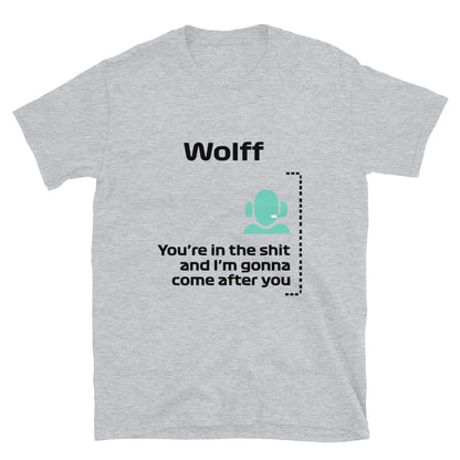 Toto Wolff I'm Coming After You T-Shirt sport grey