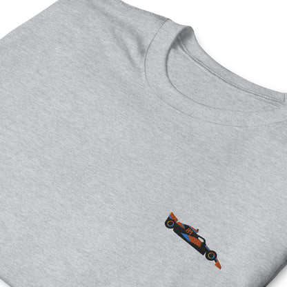 Oscar Piastri Embroidered McLaren Car T-Shirt sport grey