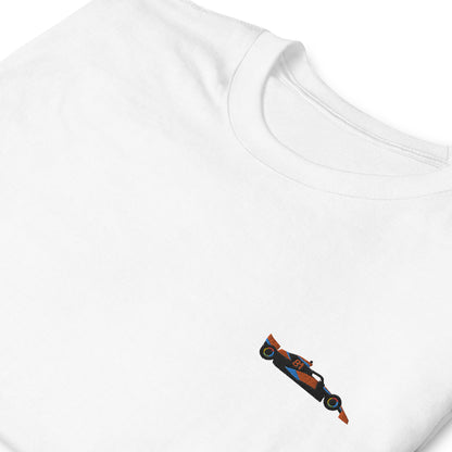 Oscar Piastri Embroidered McLaren Car T-Shirt white