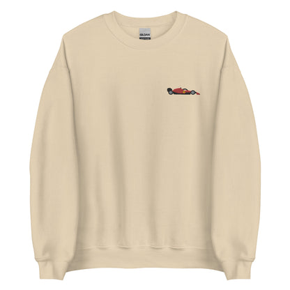 Sudadera con bordado de Ferrari F1 Car